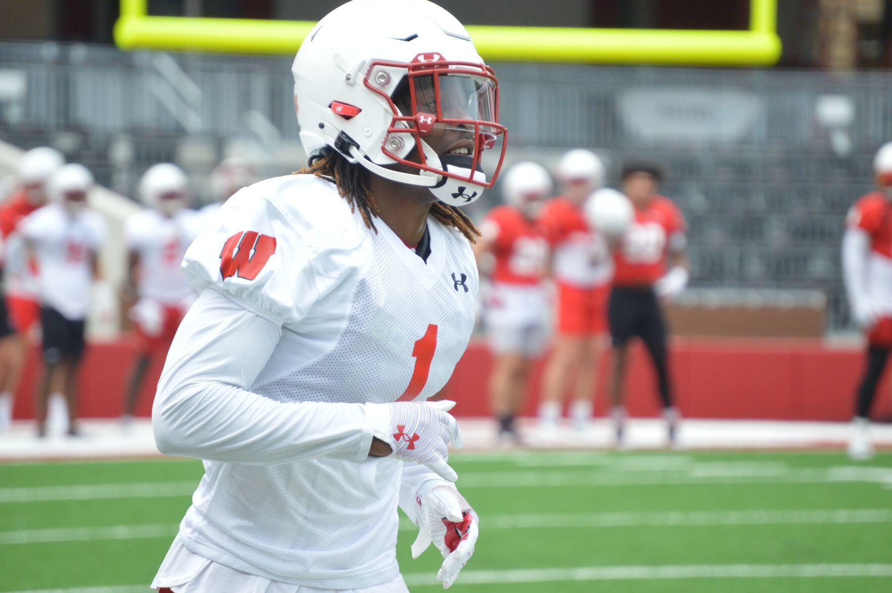 Wisconsin cornerback Jay Shaw